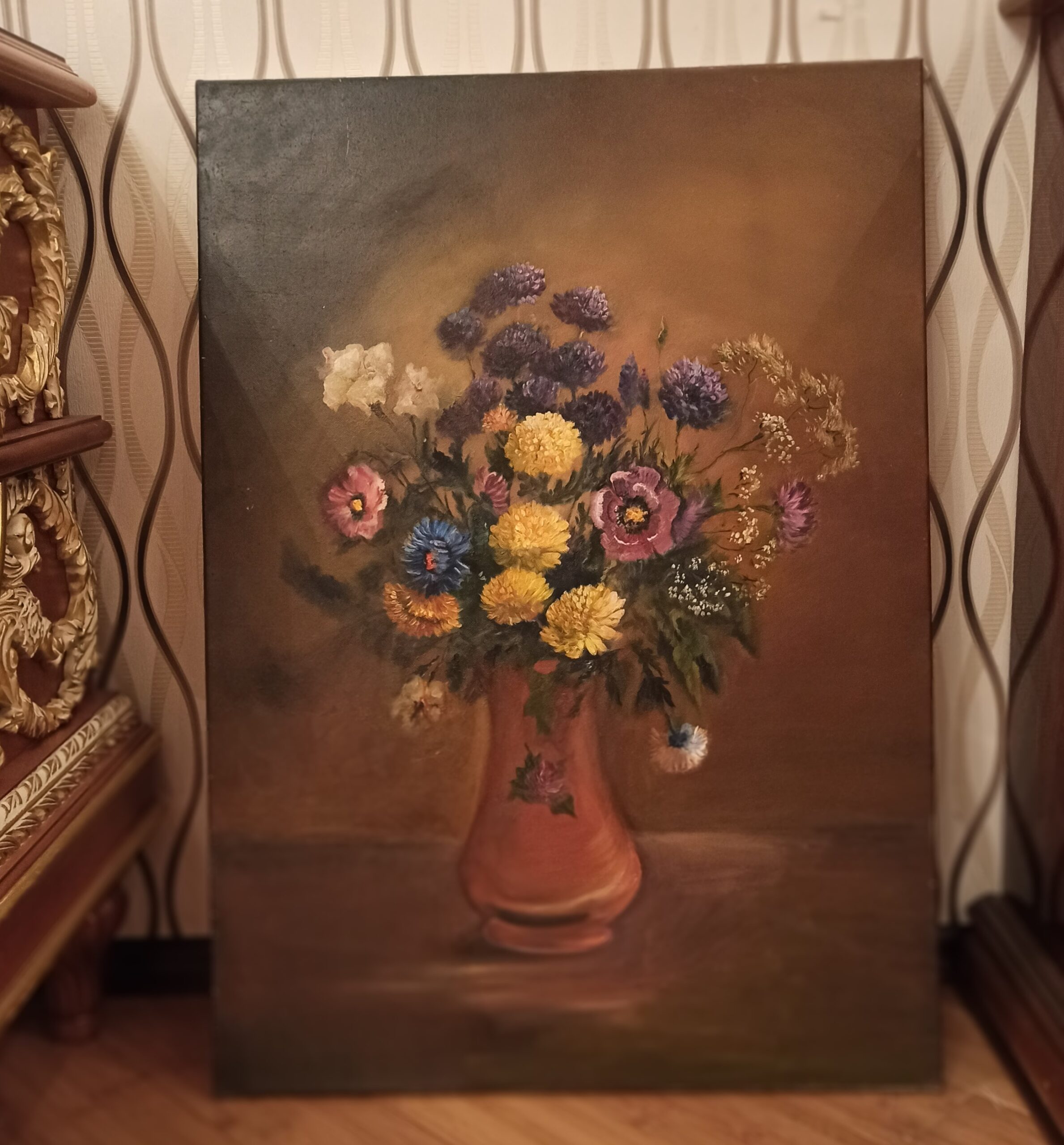 kətan-50×70-sm-yagli-boya-Cicəklər-2